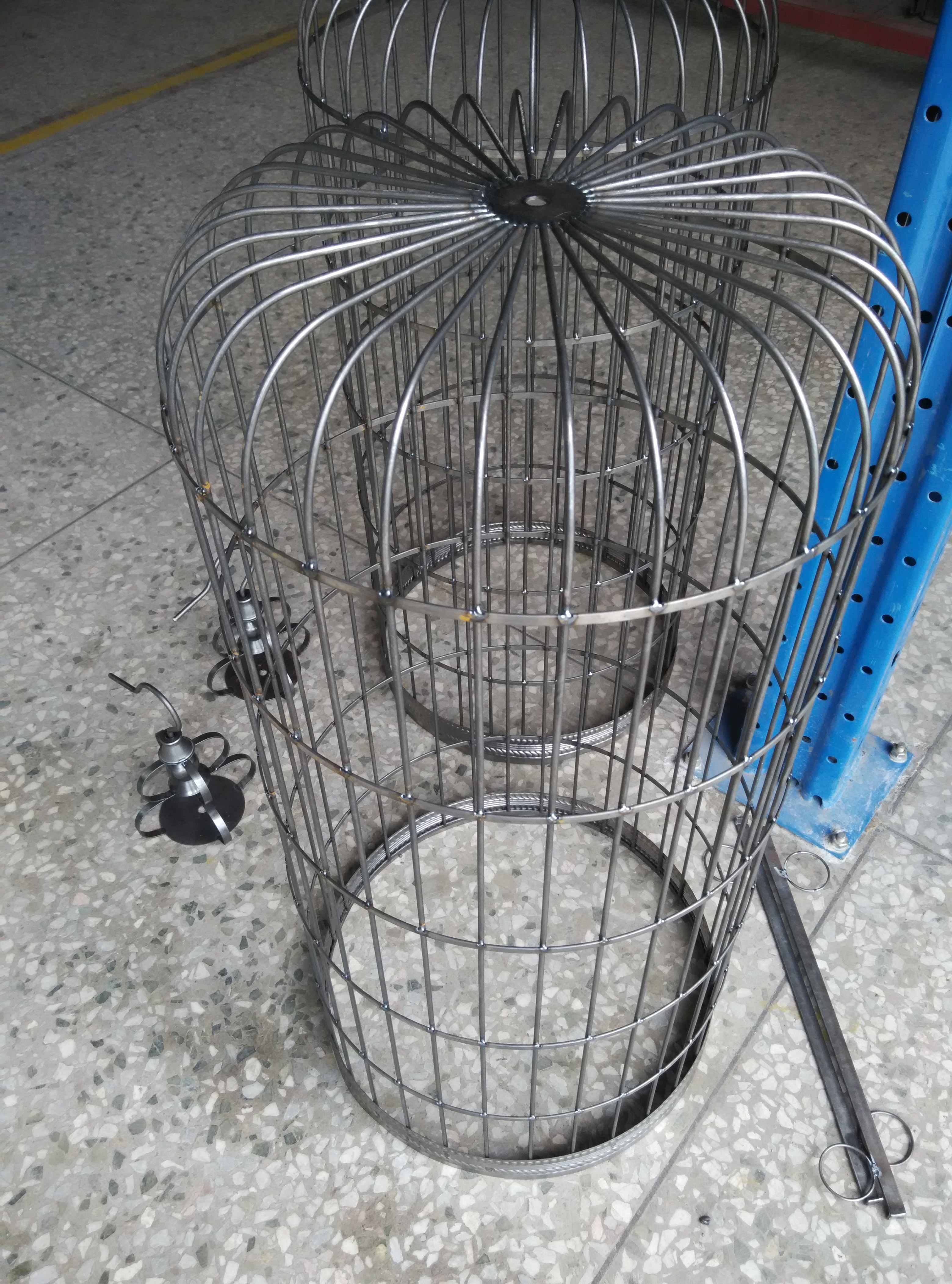 新中式鳥籠吊燈加工