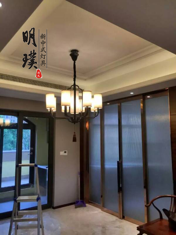 新中式吊燈圖片